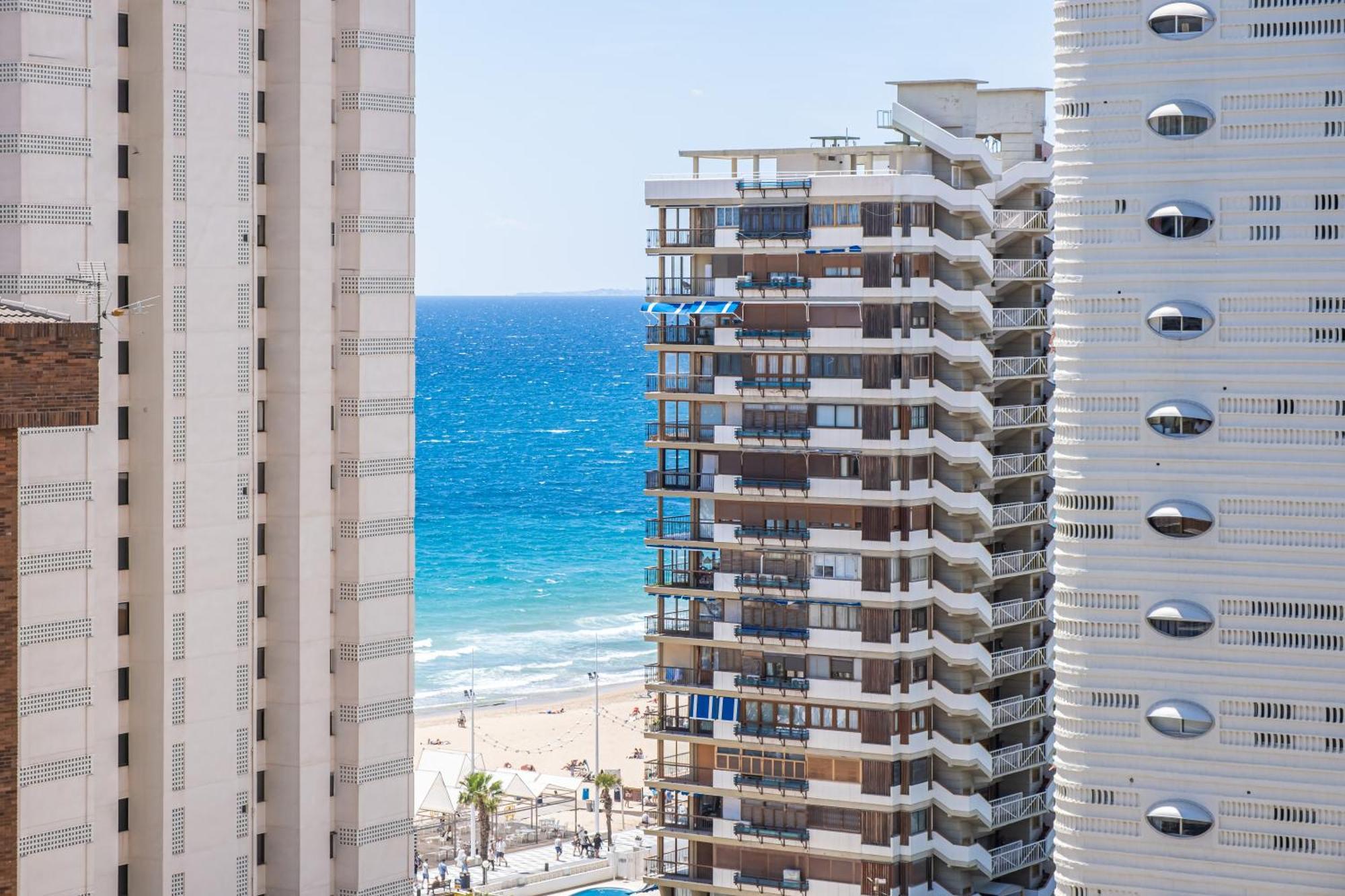 Los Caballos 12-C Levante Beach Benidorm Exterior foto